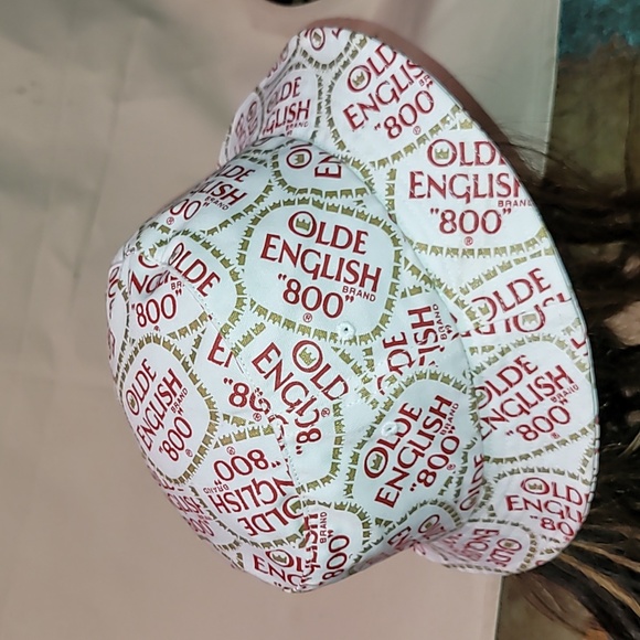 Made in USA. RARE. Rebel8. Olde English 800. Streetwear bucket hat. - Picture 7 of 13